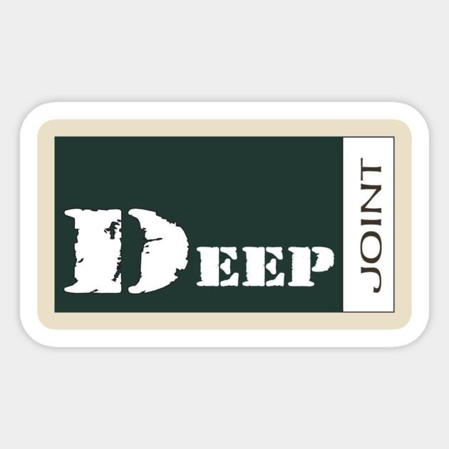 DEEP JOINT Sticker by DEEP DOPE STORE